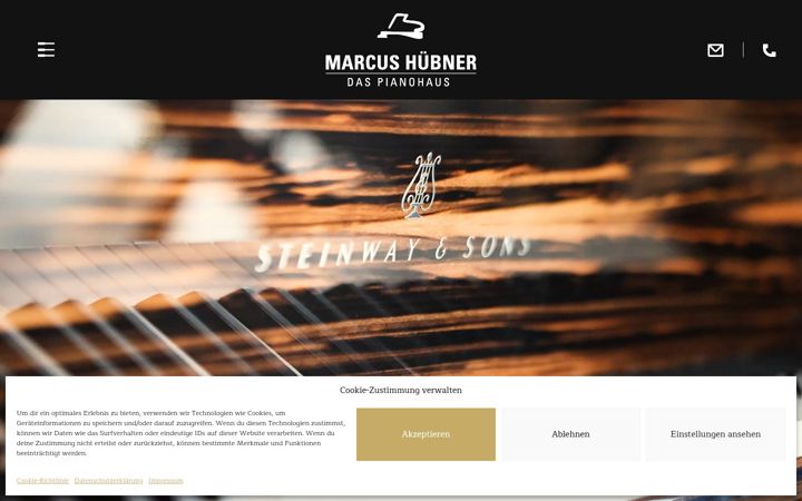 Screenshot of klavierbauer.de