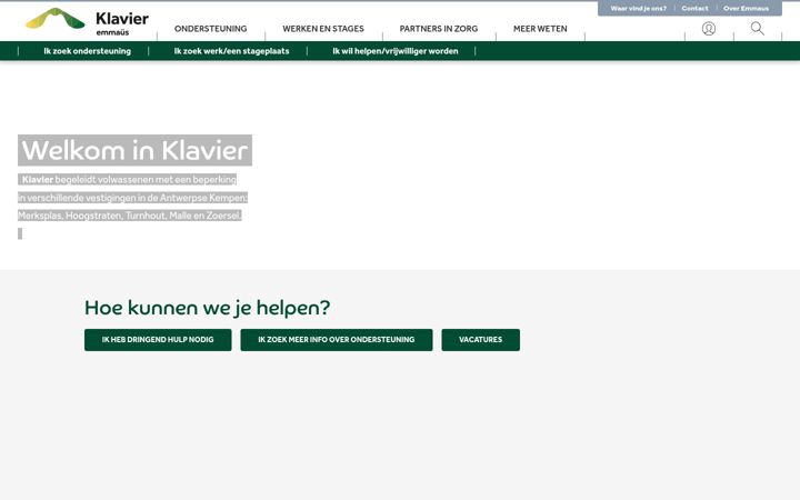 Screenshot of klavieremmaus.be