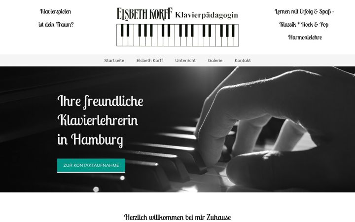 Screenshot of klavierlehrerin-elsbeth-korff.de
