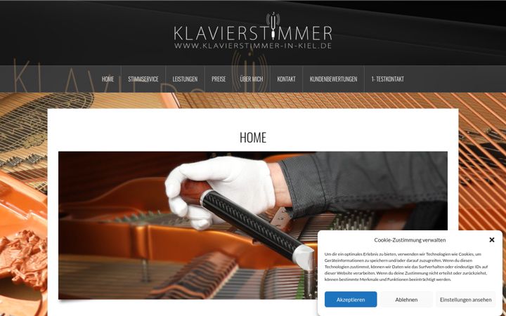 Screenshot of klavierstimmer-in-kiel.de