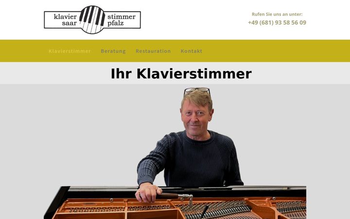 Screenshot of klavierstimmer-saarpfalz.de