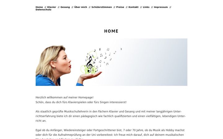 Screenshot of klavierunterrichtkoeln.net