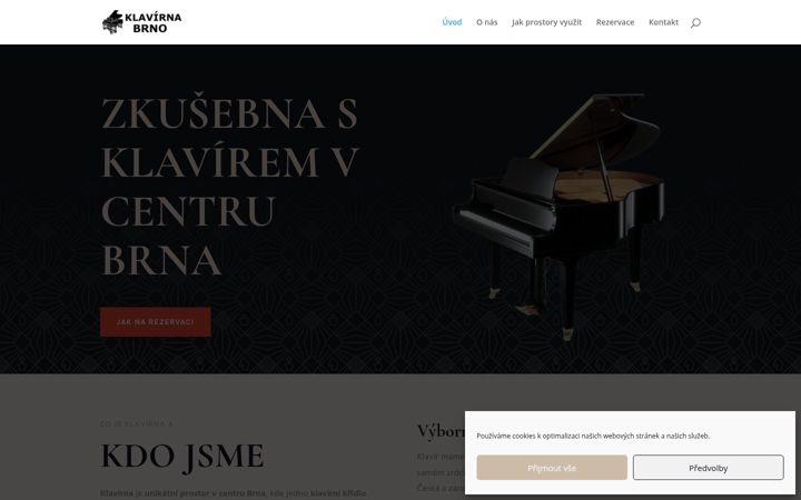 Screenshot of klavirnabrno.cz