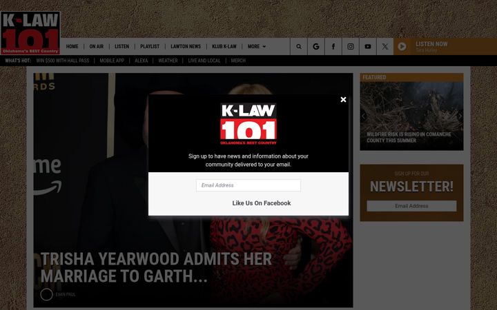 Screenshot of klaw.com