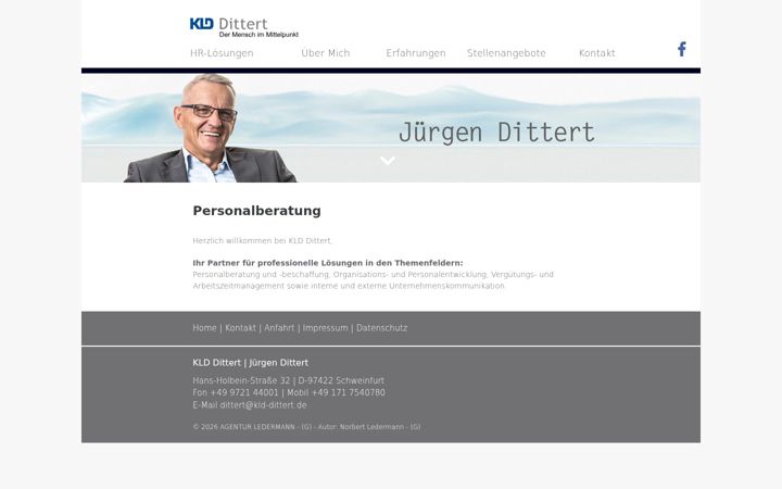 Screenshot of kld-dittert.de