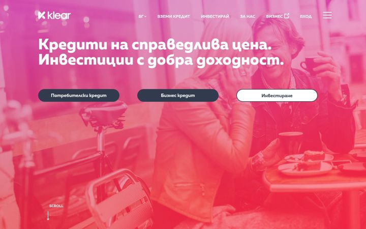 Screenshot of klearlending.com