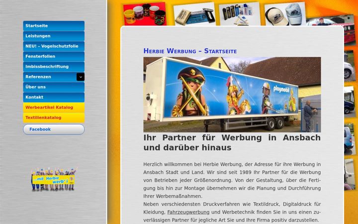 Screenshot ta' klebeschrift.shop