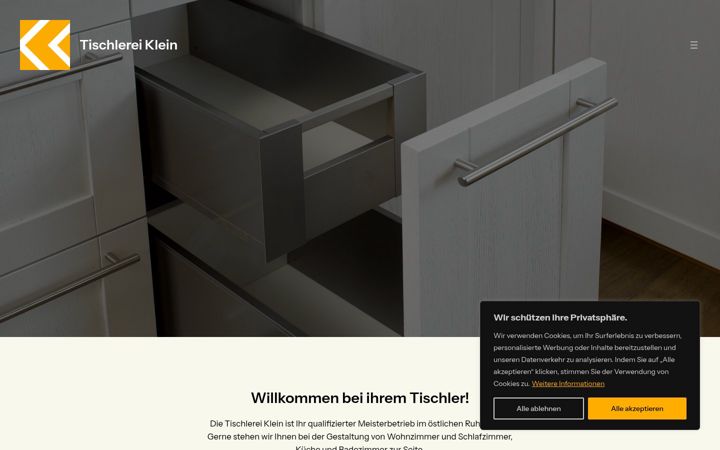 Screenshot of klein-witten.de