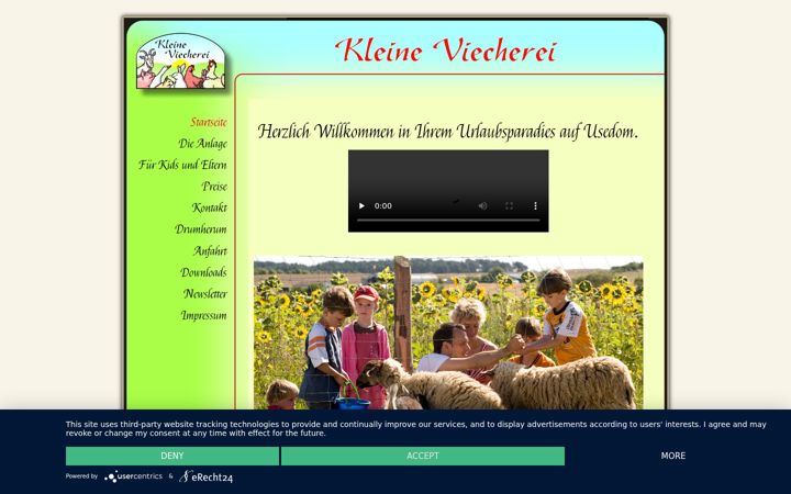 Screenshot of kleine-viecherei.de