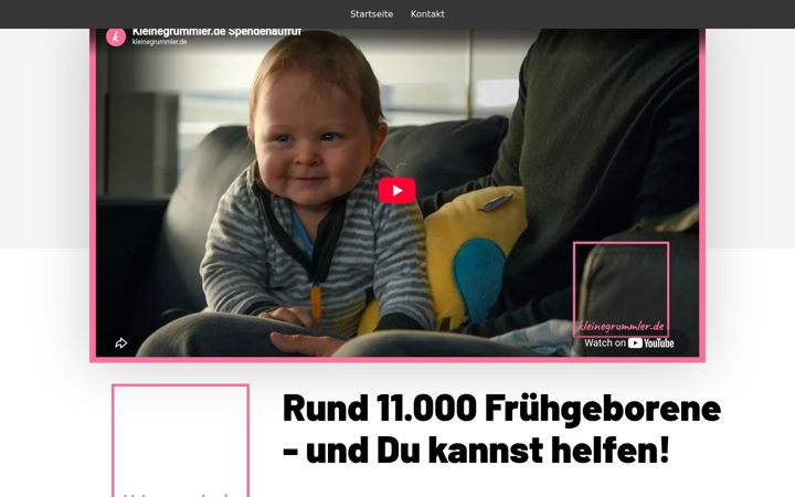Screenshot of kleinegrummler.de