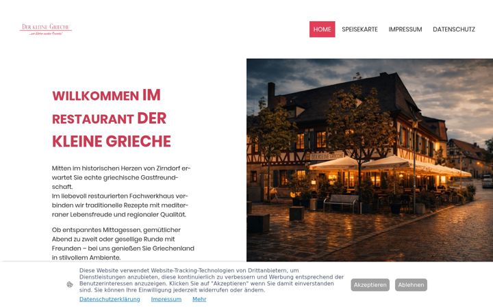 Screenshot of kleiner-grieche.de
