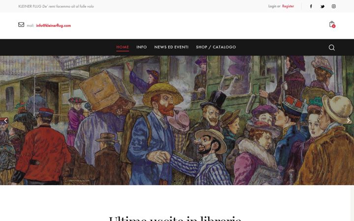 Screenshot of kleinerflug.com