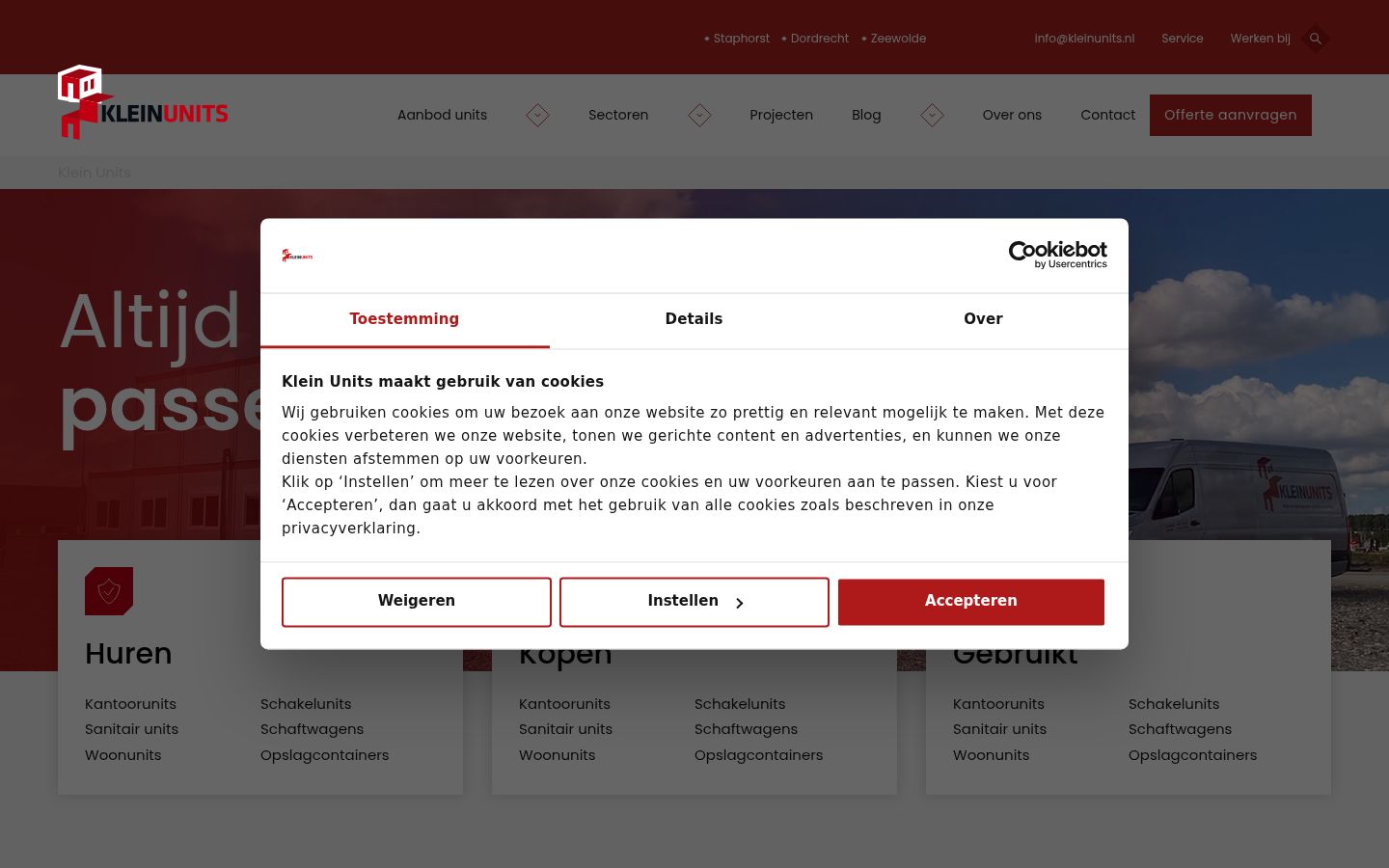 Screenshot tal-banner tal-kunsens muri qabel kwalunkwe interazzjoni