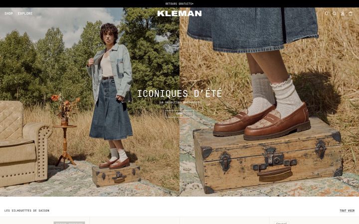 Screenshot of kleman-france.com