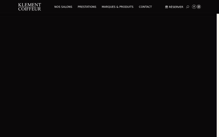 Screenshot of klement-coiffeur.com