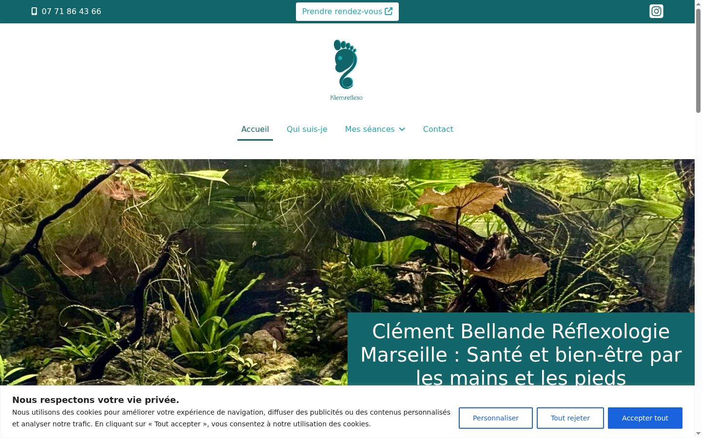 Screenshot tal-banner tal-kunsens muri qabel kwalunkwe interazzjoni