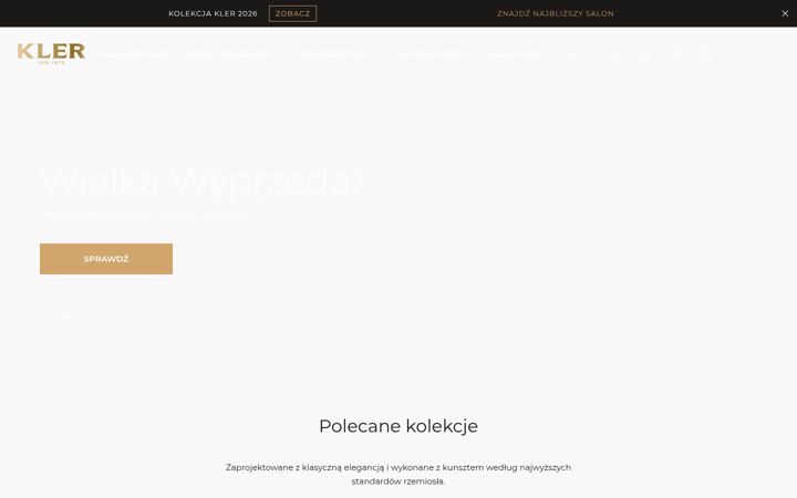 Screenshot of kler.eu