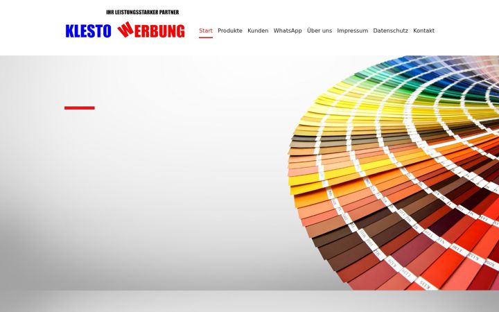 Screenshot of klesto.de