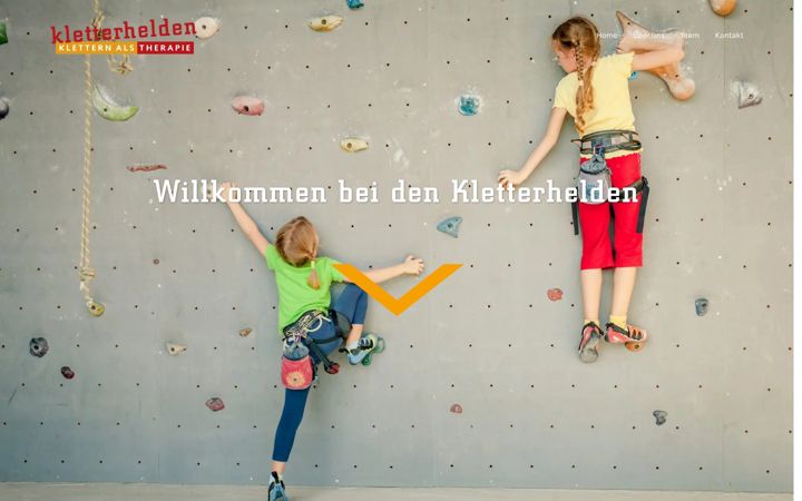 Screenshot of kletterhelden.de