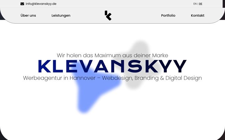 Screenshot of klevanskyy.de