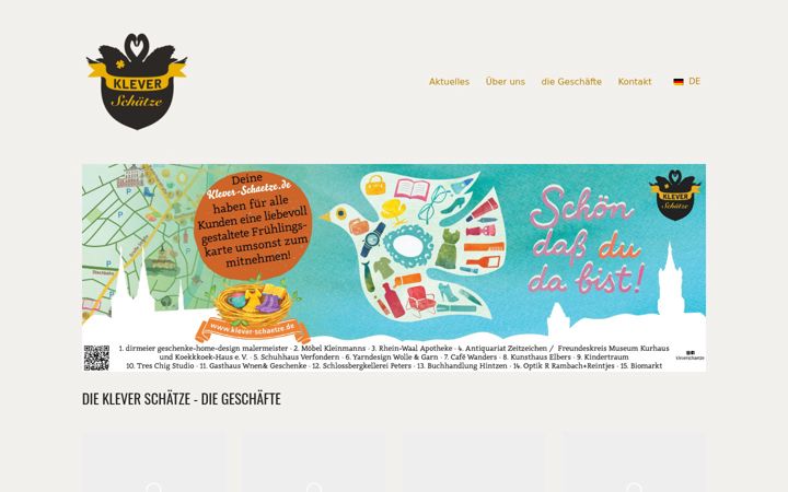 Screenshot of klever-schaetze.de