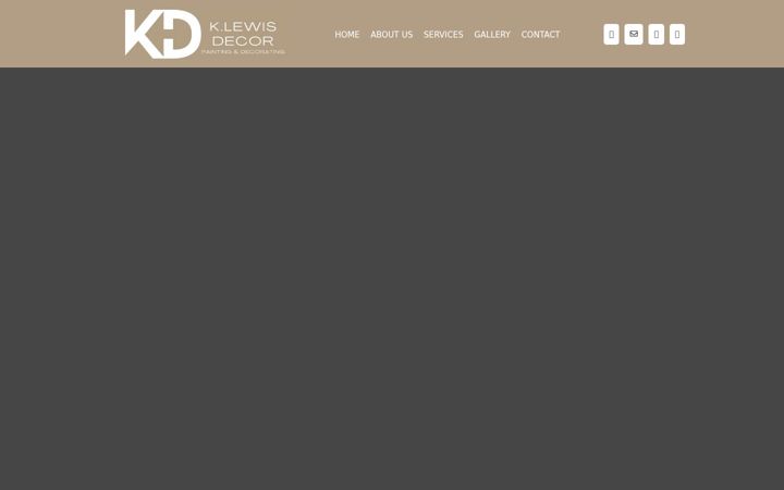 Screenshot of klewisdecor.com