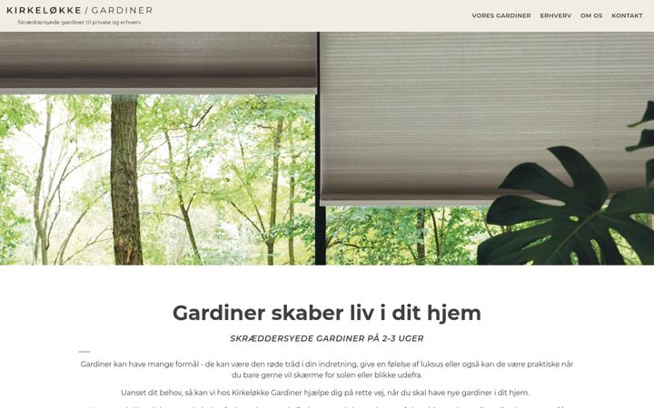 Screenshot of klgardiner.dk