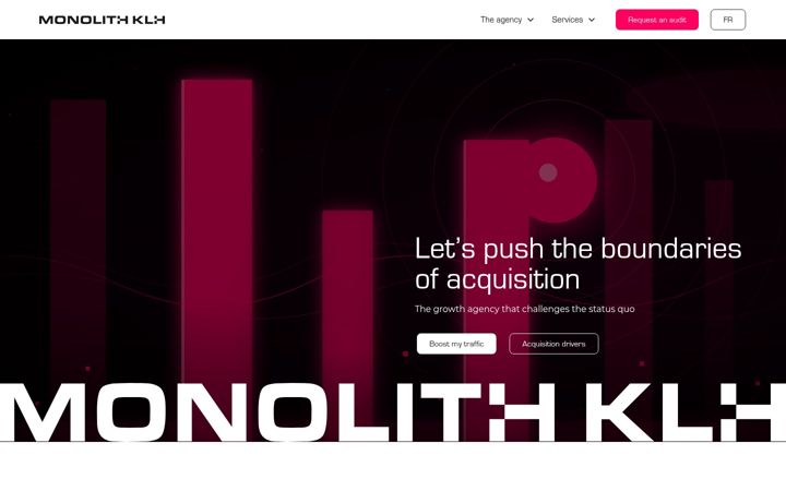 Screenshot of klh-agency.com