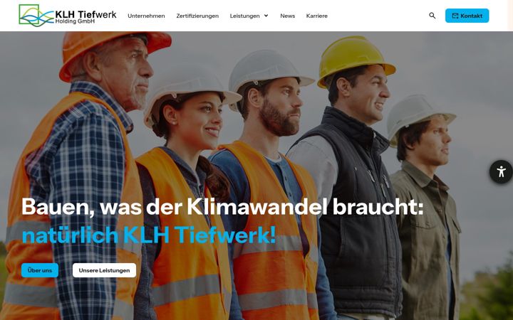 Screenshot of klh-hannover.net