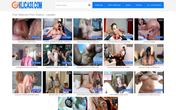 Screenshot of klica33.com