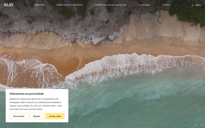 Screenshot of klidbrasil.com.br