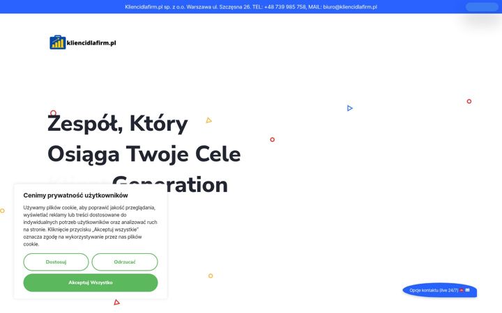 Screenshot of kliencidlafirm.pl