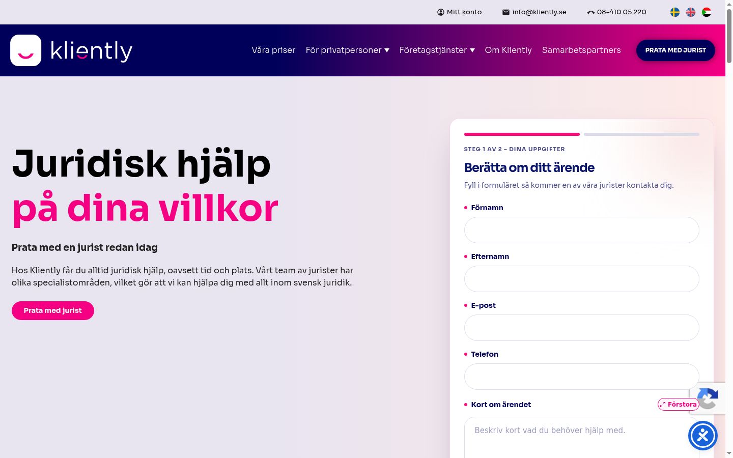 Kuvakaappaus suostumusbannerista, joka näytettiin ennen mitään vuorovaikutusta