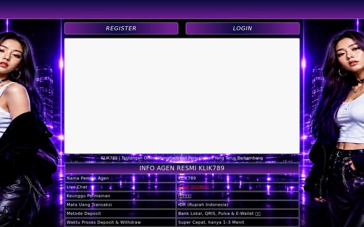 Screenshot of klik789.org