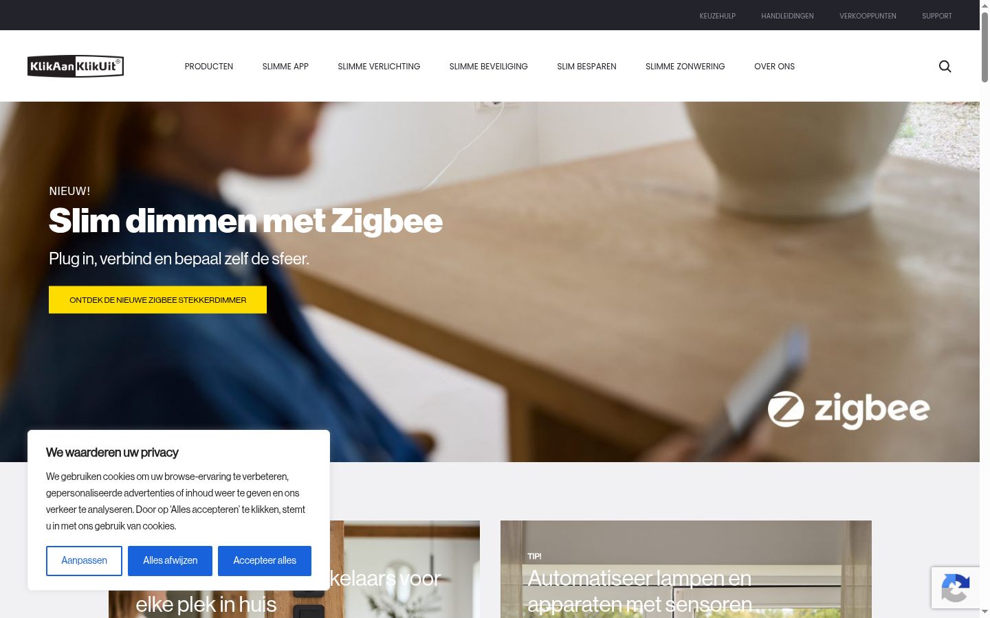 Snímek obrazovky baneru souhlasu zobrazeného před jakoukoli interakcí