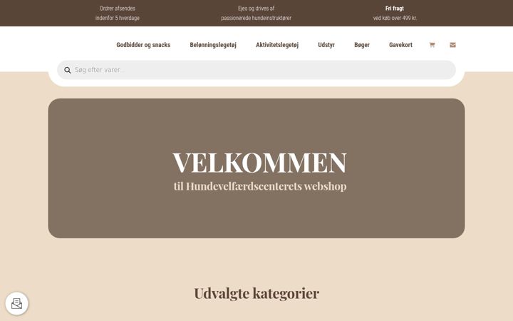 Screenshot of klikogbeloen.dk
