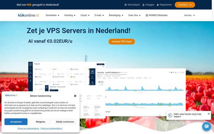 Screenshot of klikonline.nl