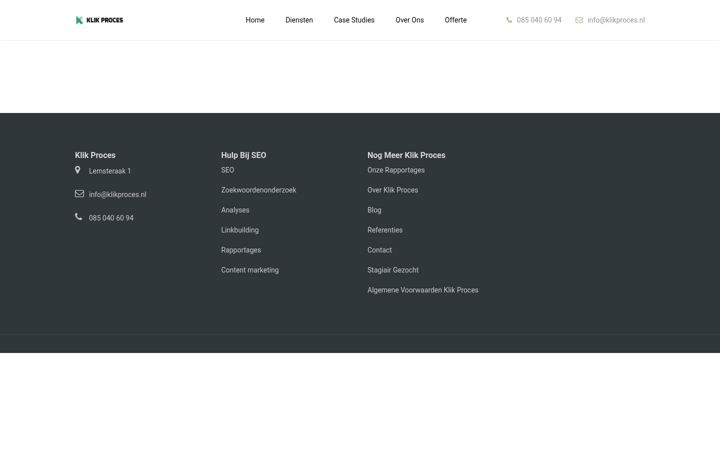 Screenshot of klikproces.nl