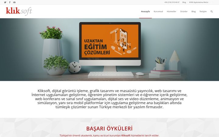 Screenshot of kliksoft.net