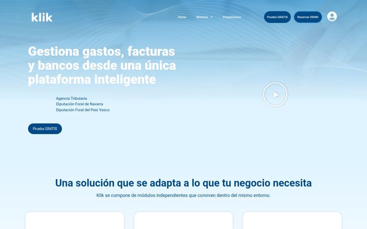 Screenshot of klikticket.es