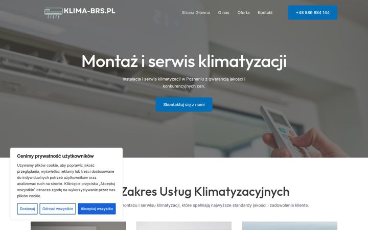 Screenshot of klima-brs.pl