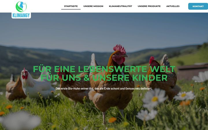 Screenshot of klima-huhn.at