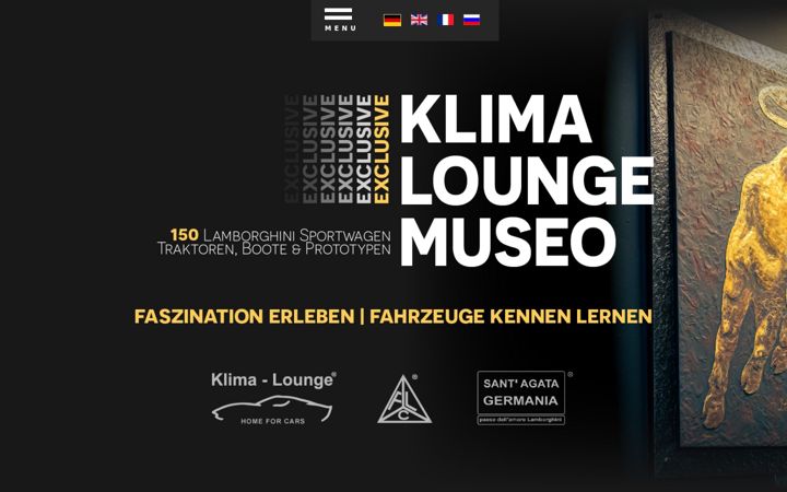 Screenshot of klima-lounge-museo.de