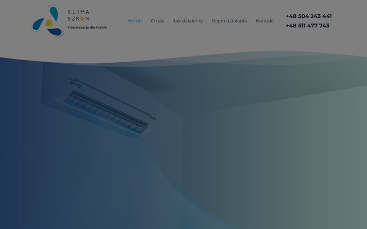 Screenshot of klima-szron.pl