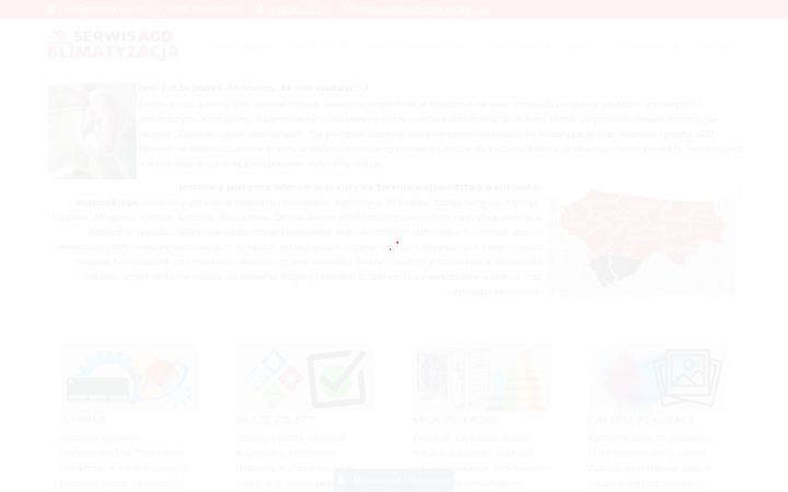 Screenshot of klima-warmiamazury.pl