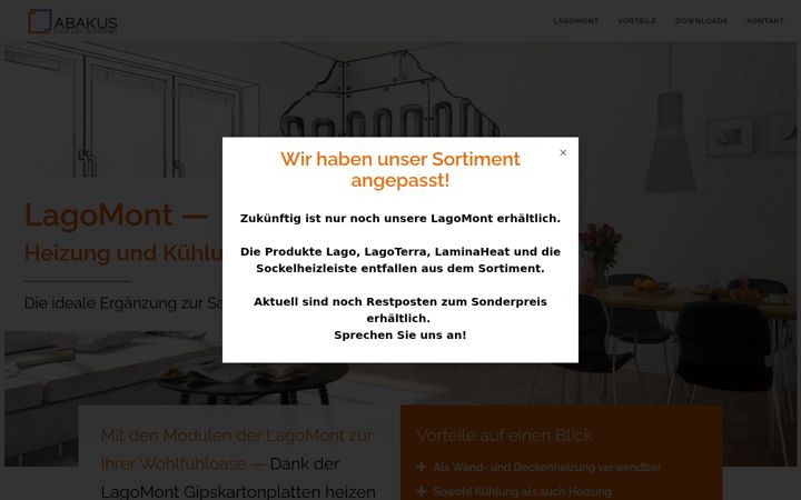 Screenshot of klima-zum-wohlfuehlen.de