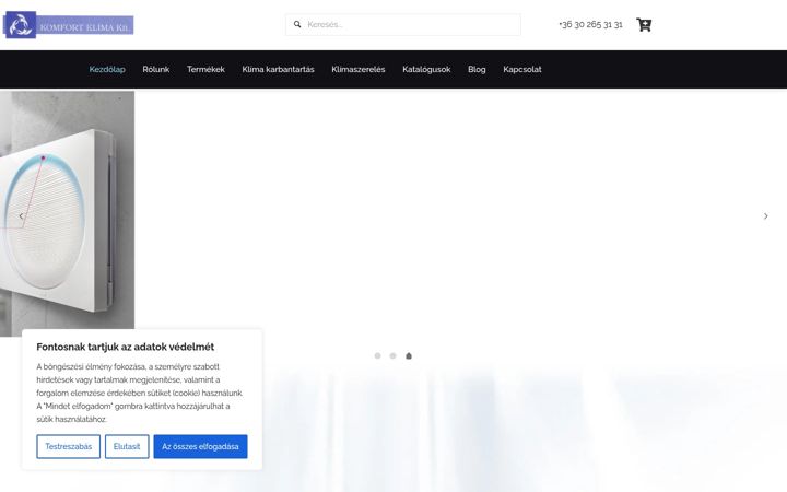 Screenshot of klimaakcio.com