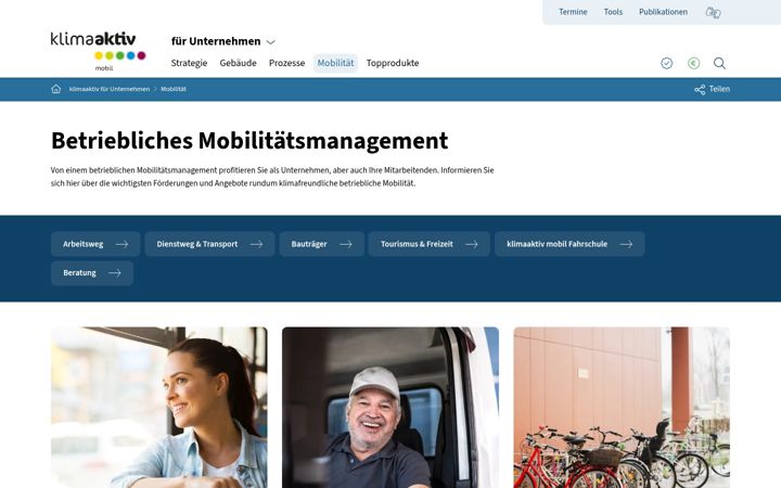 Screenshot of klimaaktivmobil.at