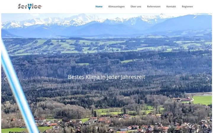 Screenshot of klimaanlagen-montage.com