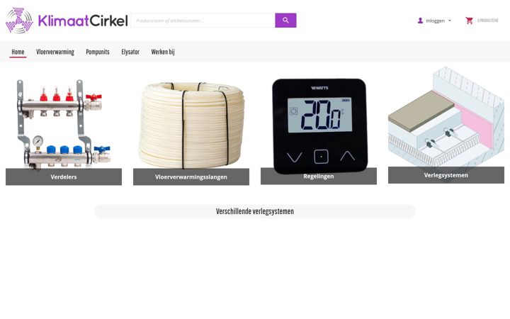 Screenshot of klimaat-cirkel.nl